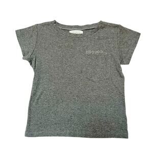 DOUUOD Graphic Pocket Tee Size 4